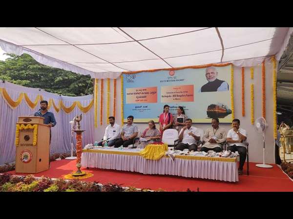 Pratap Simha gave a green signal to the Mysore-Kachiguda train extension 