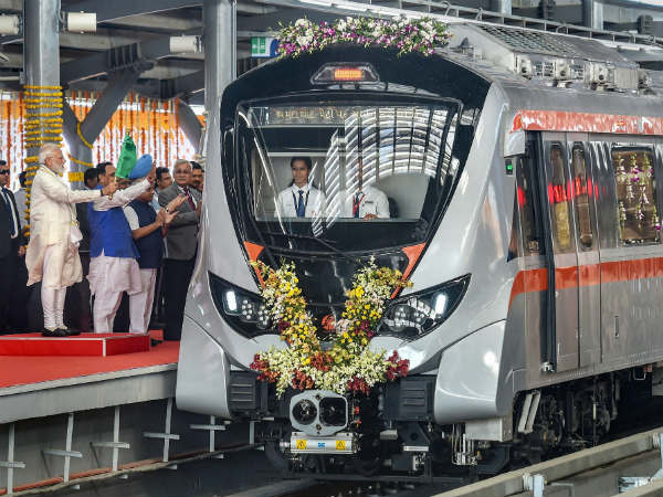 Ahmedabad Metro now open for public, offers free ride for passengers for 10 days Ahmedabad Metro now open for public, offers free ride for passengers for 10 days