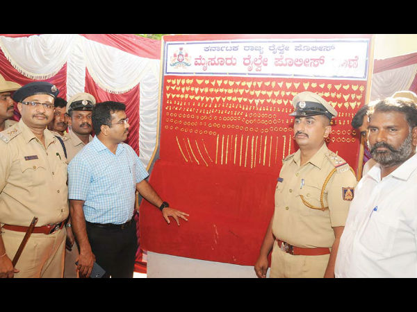 Mysore railway police arrested three Burglars