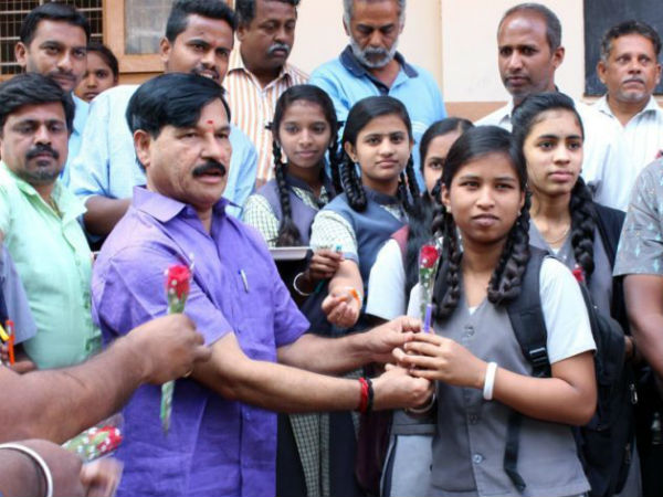 MLA Ramdas wished students in Mysuru MLA Ramdas wished students in Mysuru