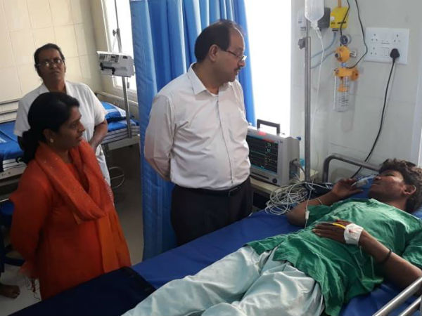 ಘಟನಾ ಸ್ಥಳಕ್ಕೆ ಭೇಟಿ