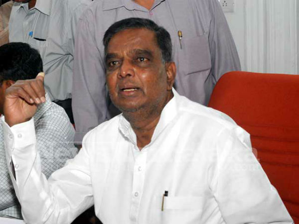 Srinivas Prasad filed an affidavit on the property Srinivas Prasad filed an affidavit on the property