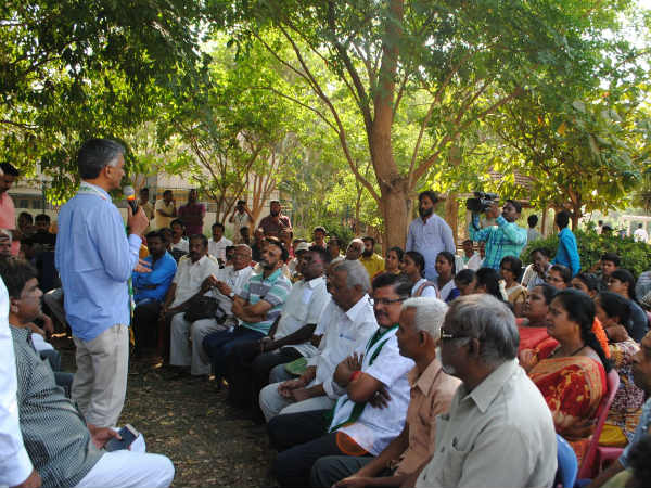 Krishna Byre Gowda election campaign in Hebbal assembly constituency 