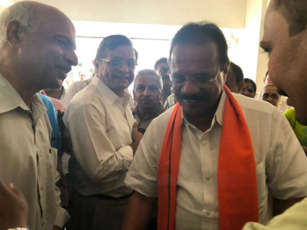 ಸದಾನಂದ ಗೌಡರಿಗೆ ಸನ್ಮಾನ