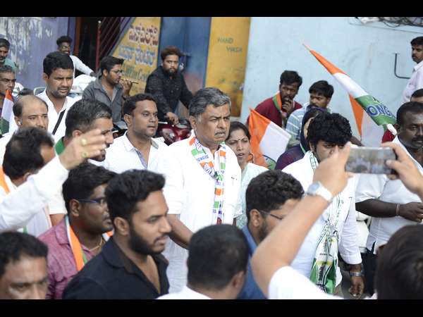Elections 2019: BK Hariprasad Padayatra Padmanabha Nagar Constituency 