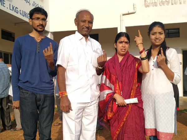 Voting began today morning in the Mysuru-Kodagu Lok Sabha constituency