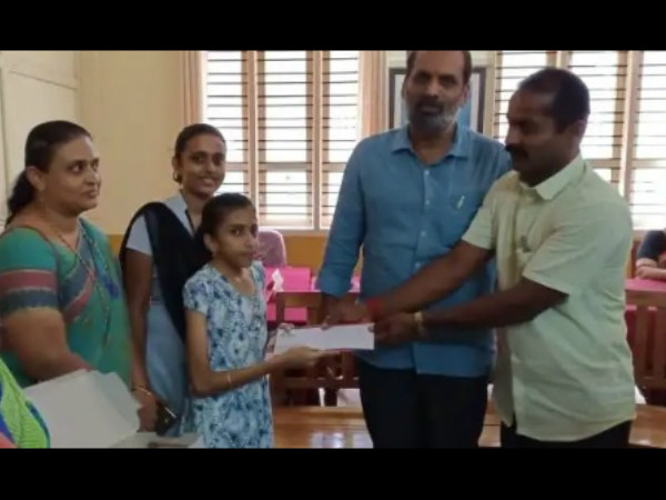 Sinchana of Putturu scored 624 marks in SSLC exam Sinchana of Putturu scored 624 marks in SSLC exam