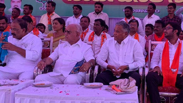 ಮಾಜಿ ಸಚಿವ ವಿ.ಸೋಮಣ್ಣ ಅವರು ಮಾತನಾಡಿ