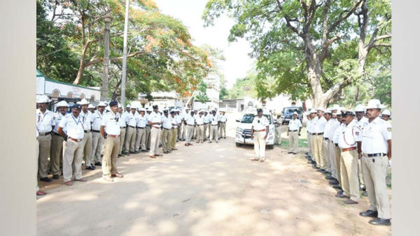 ಬಿಗಿ ಪೊಲೀಸ್ ಬಂದೋಬಸ್ತ್ 