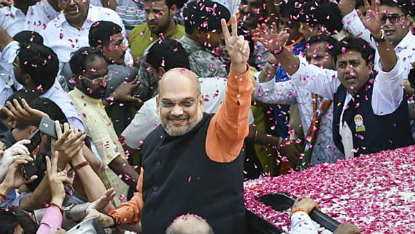 ಗಾಂಧಿನಗರದಲ್ಲಿ ಶಾ ಬರೆದ ದಾಖಲೆ