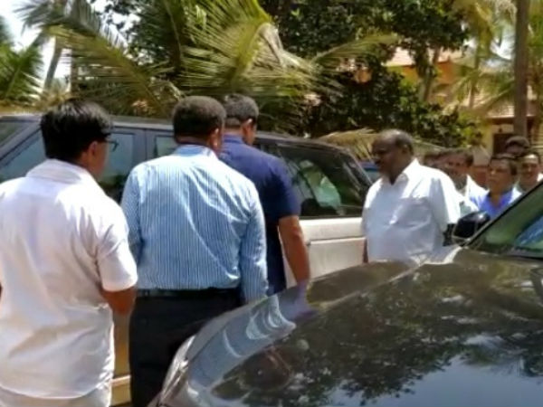 CM Kumaraswamy, HD Deve Gowda concluded Naturopathy treatment