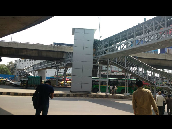Foot overbridge at Electronic City is ready for public 
