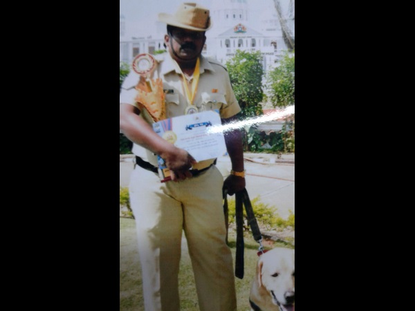 Mysuru police department dog Gaja is the most brilliant animal out of 50 dog