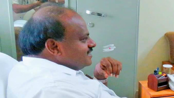 ಕುಮಾರಸ್ವಾಮಿ, ದೇವೇಗೌಡ ಭೇಟಿ