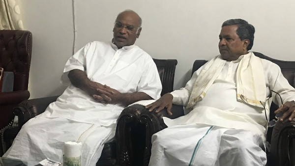 ಮಲ್ಲಿಕಾರ್ಜುನ ಖರ್ಗೆ, ಸಿದ್ದರಾಮಯ್ಯ ಮಲ್ಲಿಕಾರ್ಜುನ ಖರ್ಗೆ, ಸಿದ್ದರಾಮಯ್ಯ