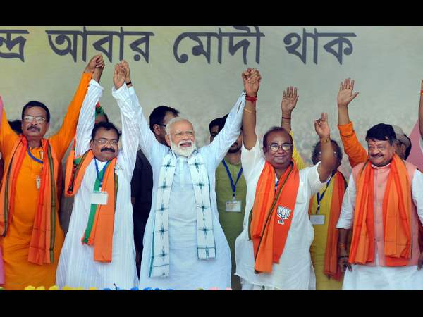 ಬಿಜೆಪಿ ಅತಿದೊಡ್ಡ ಪಕ್ಷವಾಗಿ ಹೊರಹೊಮ್ಮಲಿದೆ ಎನ್ನುವ ಸಮೀಕ್ಷಾ ವರದಿ 