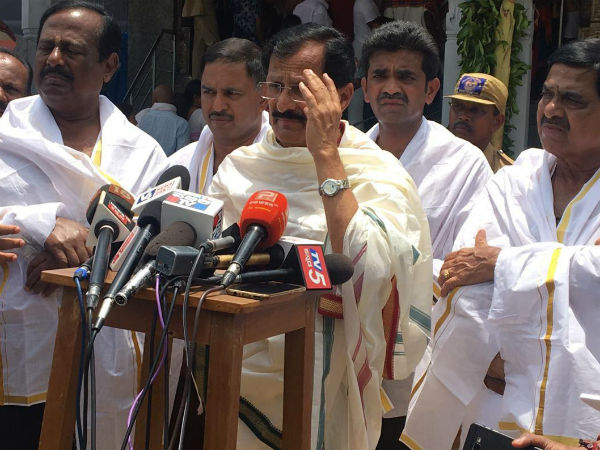 I did not get the money to participate in the election process:Muddahanumegowda