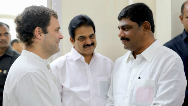 DK Shivakumar, DK Suresh met AICC president Rahul Gandhi
