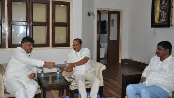 DK Shivakumar brothers appealed for union ministers support to get clearance of union government