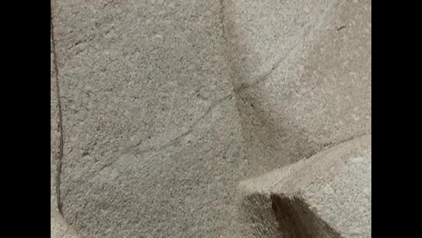 Crack in Mysuru chamundi hill nandi statue 