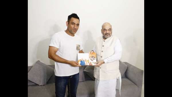 ಧೋನಿ ಭೇಟಿಯಾಗಿದ್ದ ಅಮಿತ್ ಶಾ 