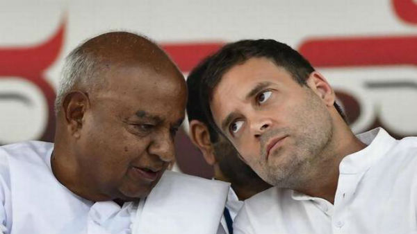 JDS Supremo Deve Gowda reaction on Rahul Gandhi resignation from President post 