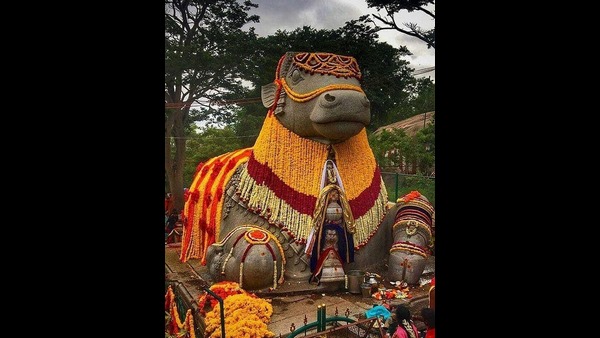 thousands of devotees visited chamundi temple today for third Ashada Friday