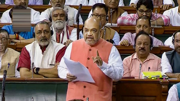 ಸದನಕ್ಕೆ ಉತ್ತರ ನೀಡಿದ ಅಮಿತ್ ಶಾ