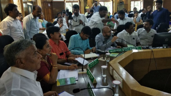  Minister V Somanna held Mysuru Dassara meeting to discuss various programs