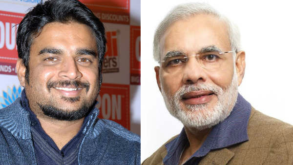 ನರೇಂದ್ರ ಮೋದಿಯವರನ್ನು ಬೆಂಬಲಿಸಿ ಎಂದು ಮಾಧವನ್ ಟ್ವೀಟ್ 