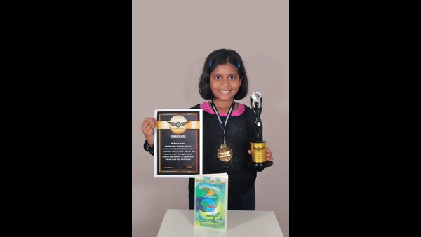 Manya Has Received 3 Awards For Her Book 