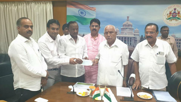 ಯಡಿಯೂರಪ್ಪ ಭೇಟಿಗೆ ಆಗಮನ