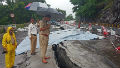 Land Collapse In Bangalore Pune highway