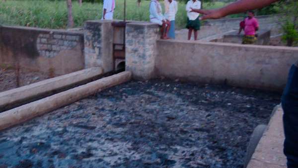 ಸಾಗುವಳಿ ಜಮೀನಿಗೆ ವಿಷಯ ನೀರು