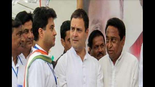 ಕಮಲ್ ನಾಥ್ ಮುಖ್ಯಮಂತ್ರಿಯಾಗಿ ಪ್ರಮಾಣವಚನ ಸ್ವೀಕರಿಸಿದ್ದರು 