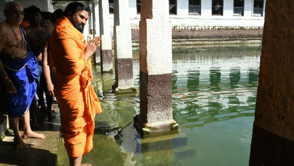Karnataka Health Minister B Sriramulu Udupi With Swamiji Getup, Visited Krishna Temple 