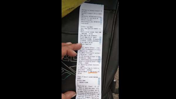 Nagaland Truck Driver Fined Rs 6.53 Lakh In Odisha Traffic Violation Nagaland Truck Driver Fined Rs 6.53 Lakh In Odisha Traffic Violation