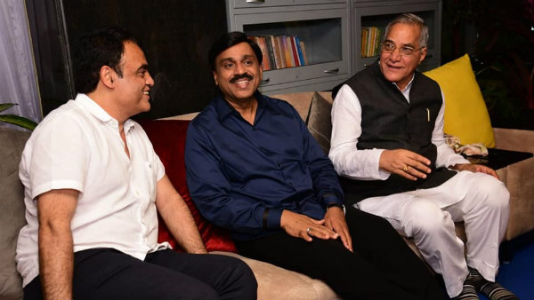 Gali Janardhana Reddy Deepavali get together with DCM Parasmal Bagrecha 