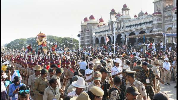 ಜಂಬೂ ಸವಾರಿ ಮೆರವಣಿಗೆ 