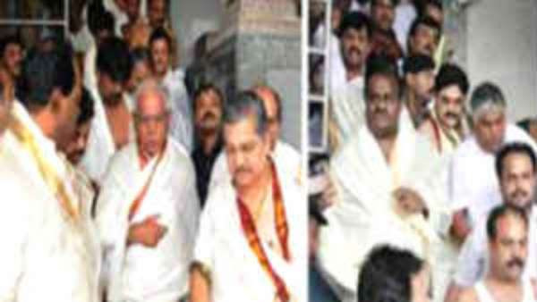 ಮಂಜುನಾಥನ ಪುಣ್ಯಕ್ಷೇತ್ರದಲ್ಲಿ ಆಣೆಪ್ರಮಾಣ 