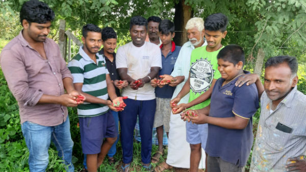  ಆಂಧ್ರ ಪ್ರದೇಶದಲ್ಲಿ ನೈಸರ್ಗಿಕ ಬಣ್ಣ ತಯಾರಿಕೆಗೆ ಬಳಕೆ