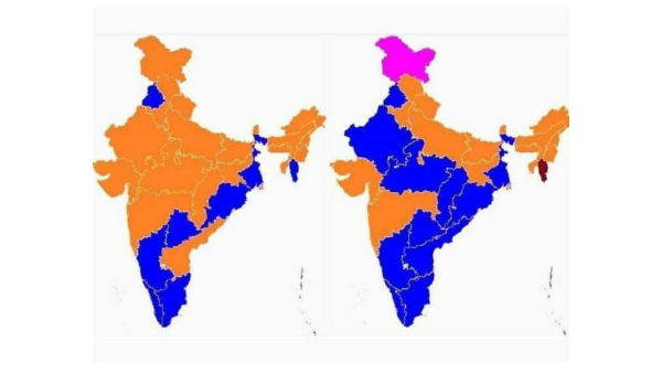 ಅತಿ ಹೆಚ್ಚು ರಾಜ್ಯಗಳಲ್ಲಿ ಆಡಳಿತ 