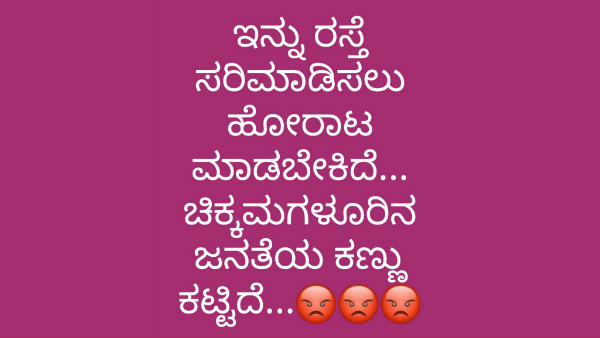 Accident In Worst Road Killed Girl In Chikkamagaluru