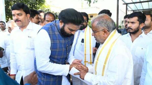 ಶ್ರೀರಾಮುಲು - ಜಿ.ಟಿ.ದೇವೇಗೌಡ ಭೇಟಿ 