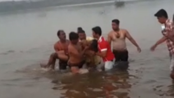 4 members drowned in hubli