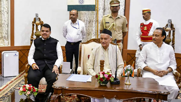 ಬಿಜೆಪಿ-ಎನ್‌ಸಿಪಿ ಮೈತ್ರಿ ಸರ್ಕಾರ