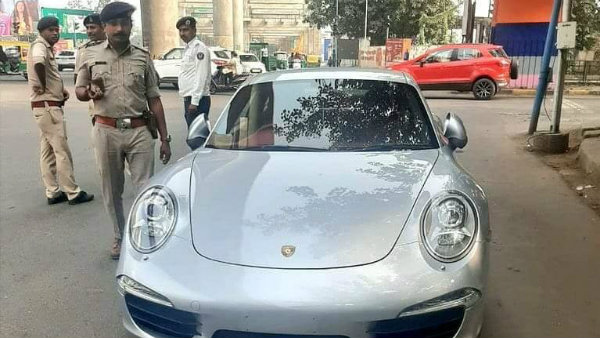 Ahmedabad Police Fined Porsche Car Owner Rs 9.8 Lakh Ahmedabad Police Fined Porsche Car Owner Rs 9.8 Lakh