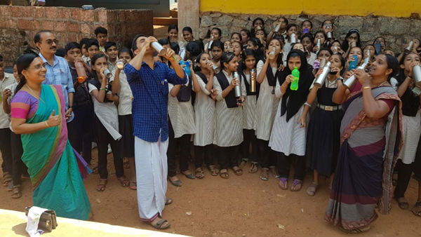ಮೂರು ಬಾರಿ ನೀರು ಕಡ್ಡಾಯ