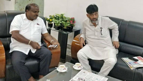 ಬೆಂಗಳೂರಿಗೆ ಹೊರಟಿದ್ದ ಡಿ. ಕೆ. ಶಿವಕುಮಾರ್