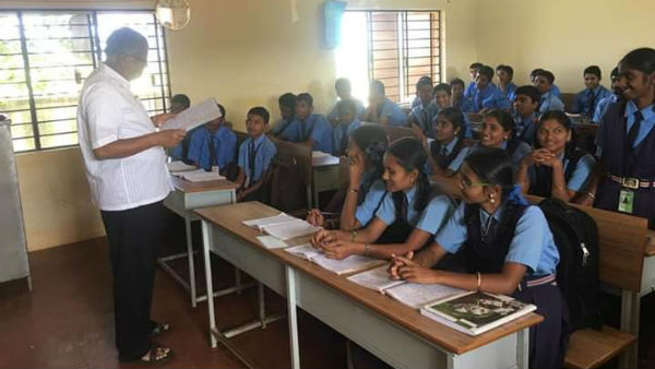 Suresh Kumar Felicitate Farmer In Nelogal